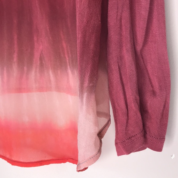 Silk Tie Dye Tunic Top - Picture 7 of 15